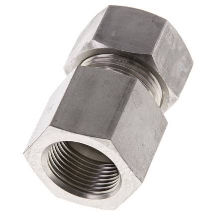 G 3/4'' x 22L Racor de compresión recto de acero inoxidable 160 Bar DIN 2353