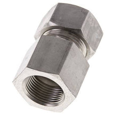 G 3/4'' x 22L Racor de compresión recto de acero inoxidable 160 Bar DIN 2353
