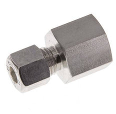 G 3/8'' x 8L Racor de compresión recto de acero inoxidable 315 Bar DIN 2353