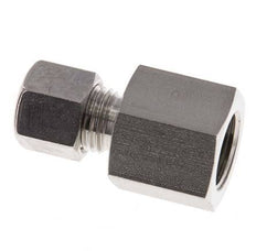 G 3/8'' x 8L Racor de compresión recto de acero inoxidable 315 Bar DIN 2353