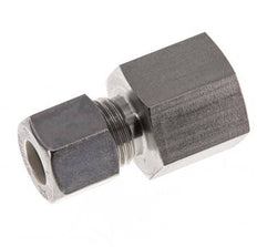 G 3/8'' x 10L Racor de compresión recto de acero inoxidable 315 Bar DIN 2353