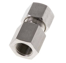 G 3/8'' x 12S Racor de compresión recto de acero inoxidable 630 Bar DIN 2353