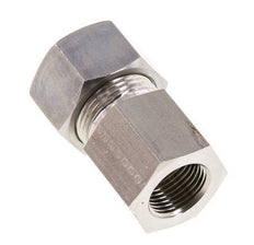 G 3/8'' x 15L Racor de compresión recto de acero inoxidable 315 Bar DIN 2353