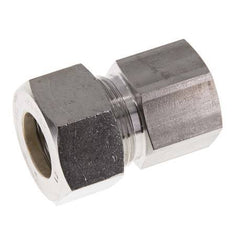 G 3/8'' x 18L Racor de compresión recto de acero inoxidable 315 Bar DIN 2353