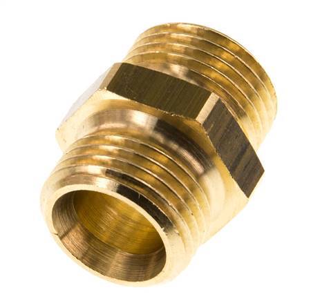 G 1/2'' Brass Double Nipple 16 Bar [2 Pieces]