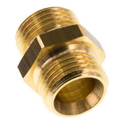 G 1/2'' Brass Double Nipple 16 Bar [2 Pieces]