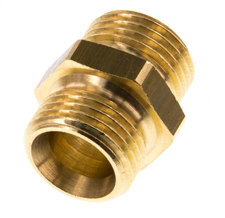 G 1/2'' Brass Double Nipple 16 Bar [2 Pieces]