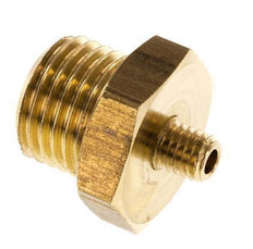 G 1/4'' x M5 Brass Double Nipple 16 Bar [2 Pieces]