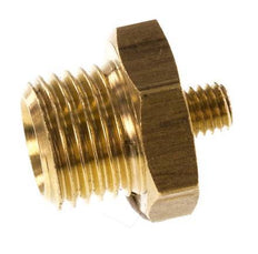 G 1/4'' x M5 Brass Double Nipple 16 Bar [2 Pieces]