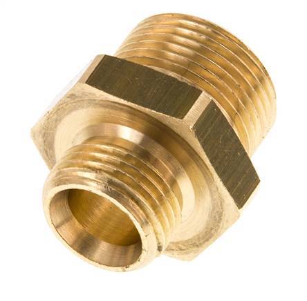 G 3/4'' x G 1/2'' Brass Double Nipple 16 Bar [2 Pieces]