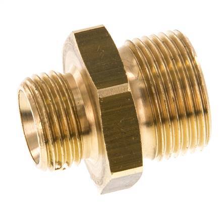 G 3/4'' x G 1/2'' Brass Double Nipple 16 Bar [2 Pieces]