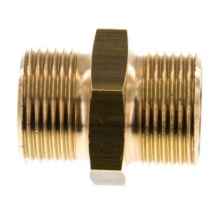 G 3/4'' de latón de doble espiga 16 bar