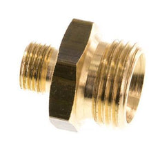 G 3/8'' x G 1/8'' Brass Double Nipple 16 Bar [5 Pieces]