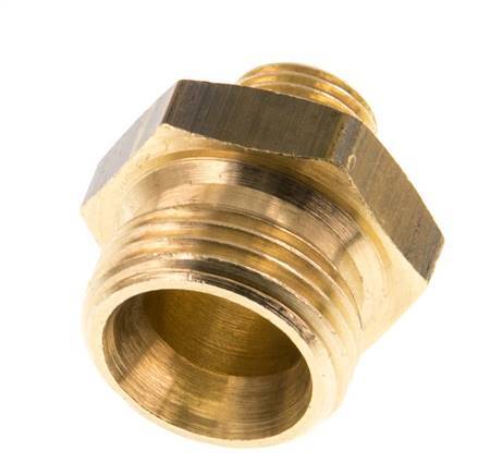 G 3/8'' x G 1/8'' Brass Double Nipple 16 Bar [5 Pieces]