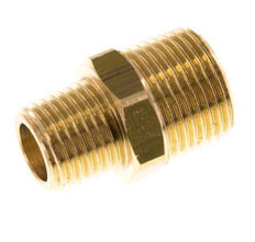 R 3/8'' x R 1/4'' Brass Double Nipple 16 Bar [5 Pieces]
