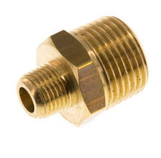 R 3/8'' x R 1/8'' Brass Double Nipple 16 Bar [5 Pieces]