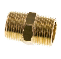 R 3/8'' Brass Double Nipple 16 Bar [2 Pieces]