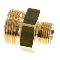 G 1'' x G 1/2'' Espiga doble de latón 16 Bar