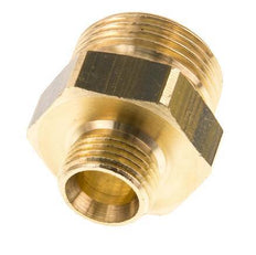 G 1'' x G 1/2'' Espiga doble de latón 16 Bar