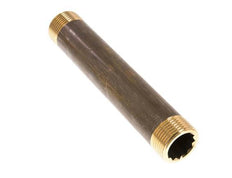 G 1'' Boquilla doble de latón 16 Bar DIN 2982 - 180mm
