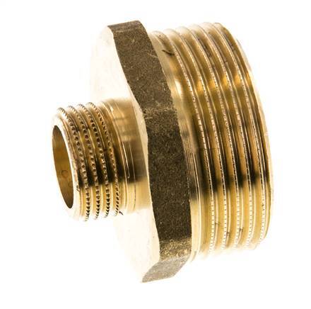 G 1 1/4'' x G 1/2'' Espiga doble de latón 16 Bar