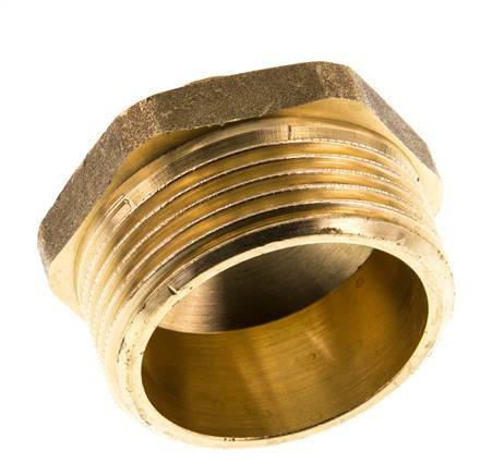 G 1 1/4'' x G 1/2'' Espiga doble de latón 16 Bar