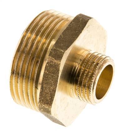 G 1 1/4'' x G 1/2'' Espiga doble de latón 16 Bar