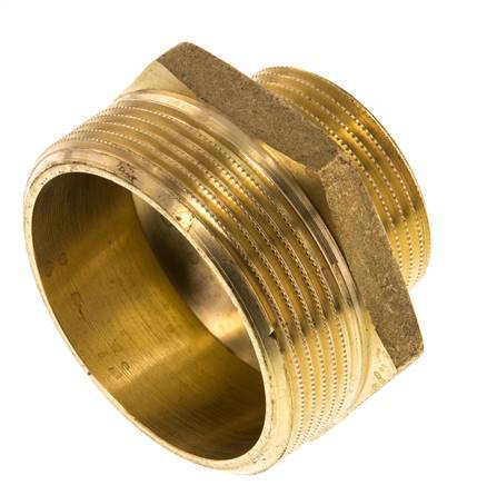 G 2'' x G 1 1/4'' Espiga doble de latón 16 Bar