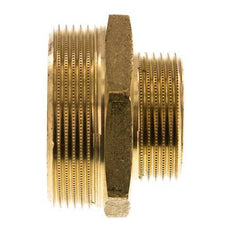 G 2'' x G 1 1/4'' Espiga doble de latón 16 Bar