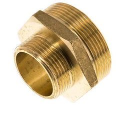 G 2'' x G 1 1/4'' Espiga doble de latón 16 Bar