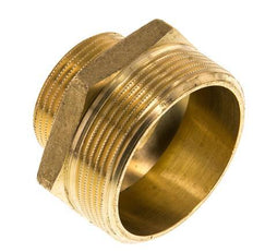 G 2'' x G 1 1/4'' Espiga doble de latón 16 Bar