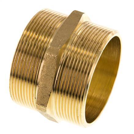 G 2 1/2'' Latón Doble Espiga 16 Bar