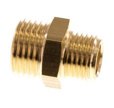 M16x1.5 x G 1/4'' Brass Double Nipple 16 Bar [2 Pieces]