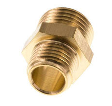 M16x1.5 x G 1/4'' Brass Double Nipple 16 Bar [2 Pieces]