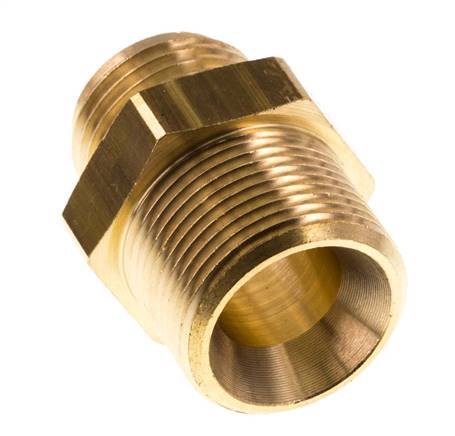 M24x1,5 x G 1/2'' Espiga doble de latón 16 Bar