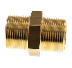 Espiga doble de latón M24x1,5 16 bar