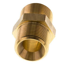 Espiga doble de latón M24x1,5 16 bar