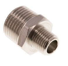 R 1/2'' x R 1/4'' Nickel plated Brass Double Nipple 16 Bar [2 Pieces]
