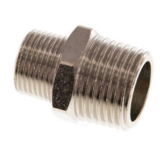 R 1/2'' x R 3/8'' Nickel plated Brass Double Nipple 16 Bar [2 Pieces]