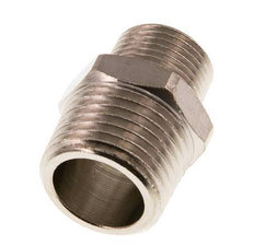 R 1/2'' x R 3/8'' Nickel plated Brass Double Nipple 16 Bar [2 Pieces]