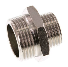 G 3/4'' x G 1/2'' Nickel plated Brass Double Nipple 16 Bar [2 Pieces]