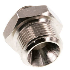 G 3/4'' x G 3/8'' Espiga doble de latón niquelado 16 Bar