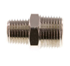 R 3/8'' x R 1/4'' Nickel plated Brass Double Nipple 16 Bar [5 Pieces]