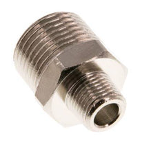 R 3/8'' x R 1/8'' Nickel plated Brass Double Nipple 16 Bar [5 Pieces]