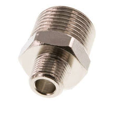 R 3/8'' x R 1/8'' Nickel plated Brass Double Nipple 16 Bar [5 Pieces]