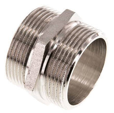 G 1 1/2'' Latón Niquelado Espiga Doble 16 Bar