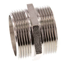 G 1 1/2'' Latón Niquelado Espiga Doble 16 Bar