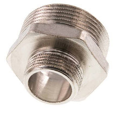 G 1 1/4'' x G 3/4'' Espiga doble de latón niquelado 16 Bar