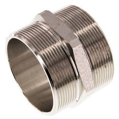 G 2 1/2'' Latón Niquelado Espiga Doble 16 Bar