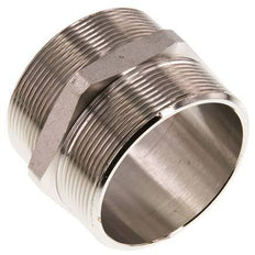 G 2 1/2'' Latón Niquelado Espiga Doble 16 Bar